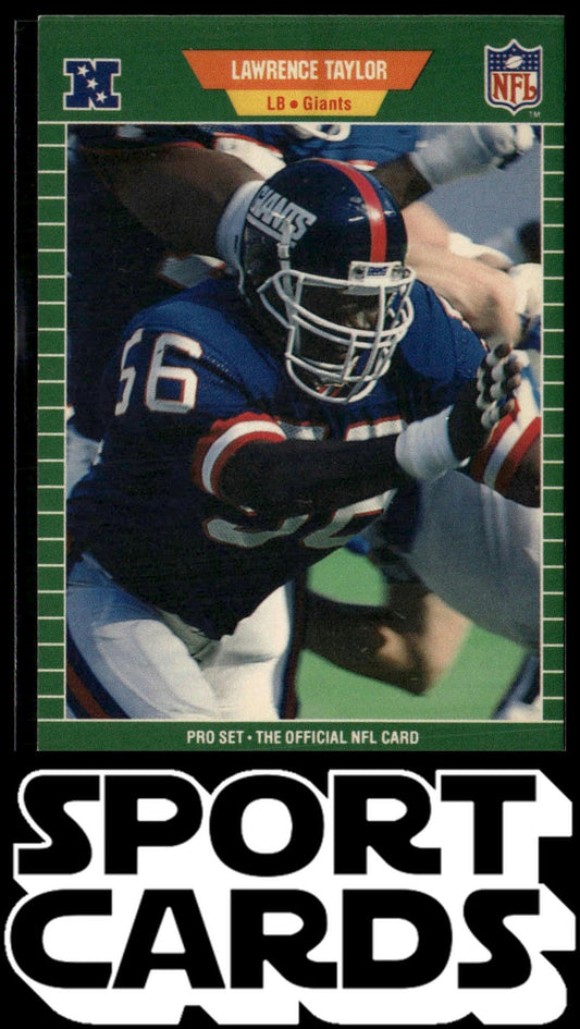 1989 Pro Set #292 Lawrence Taylor SportCards.com