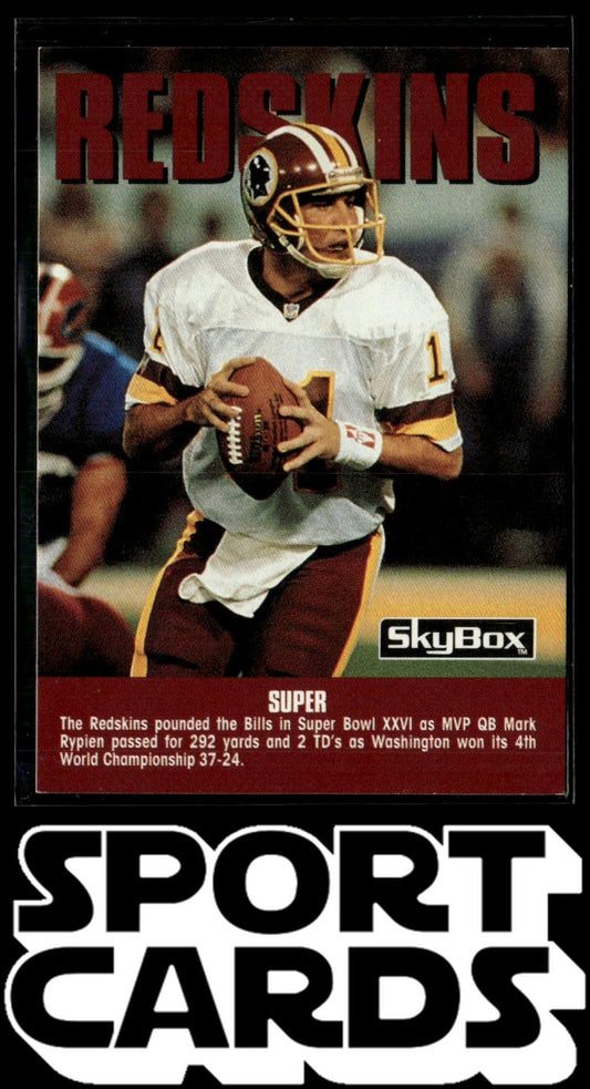 1992 SkyBox Impact #304 Mark Rypien SportCards.com