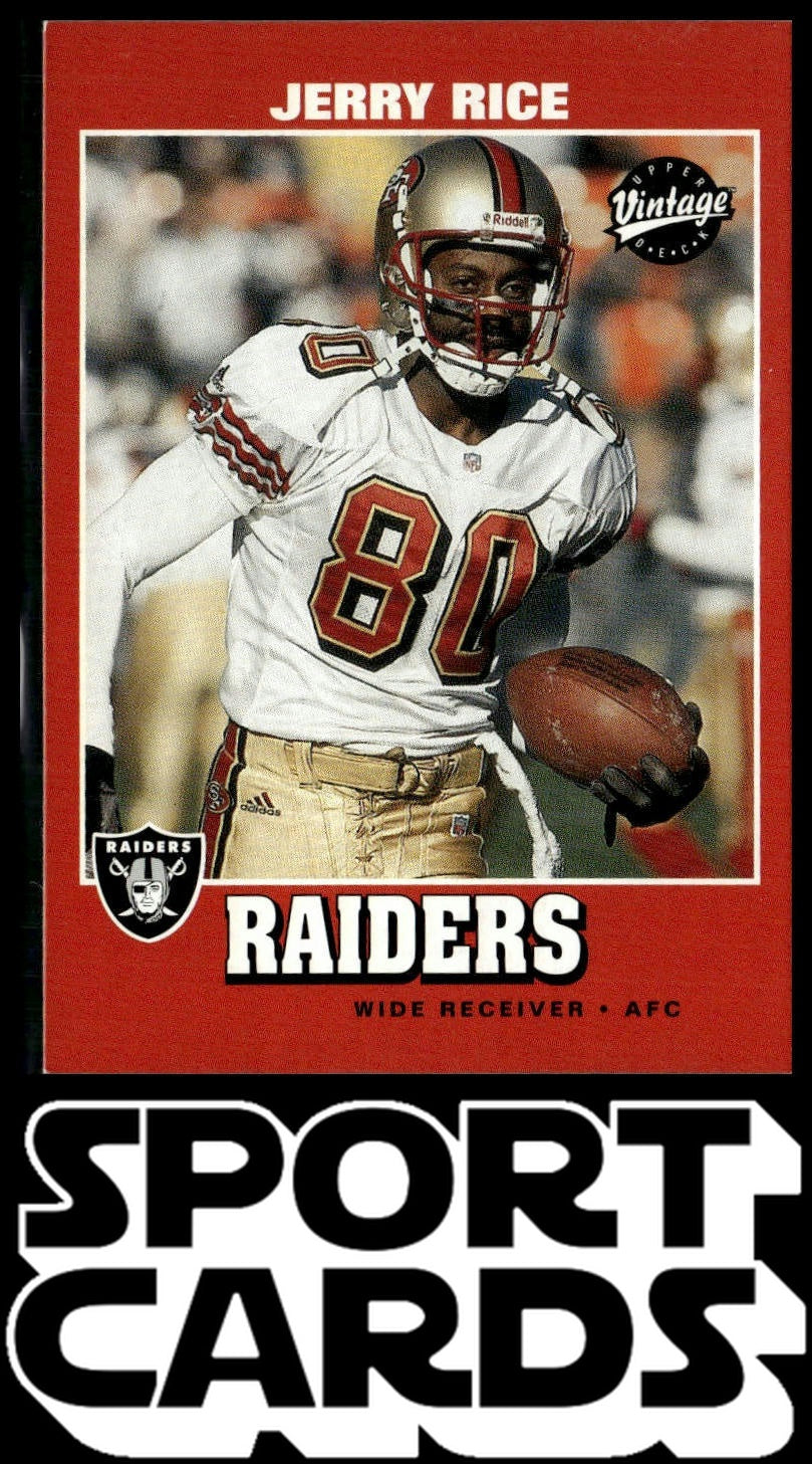 2001 Upper Deck Vintage #151 Jerry Rice SportCards.com