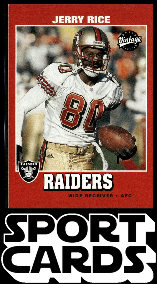 2001 Upper Deck Vintage #151 Jerry Rice SportCards.com