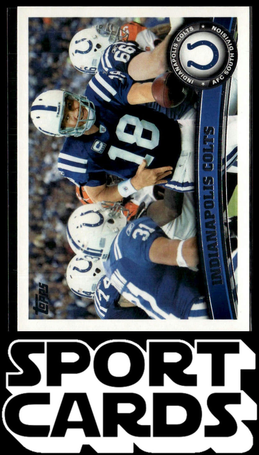 2011 Topps #368 Indianapolis Colts SportCards.com