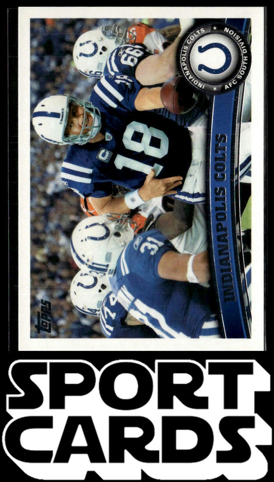 2011 Topps #368 Indianapolis Colts SportCards.com
