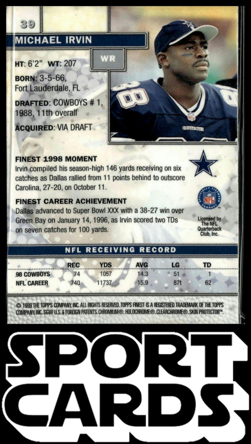 1994 SkyBox Premium #39 Michael Irvin SportCards.com