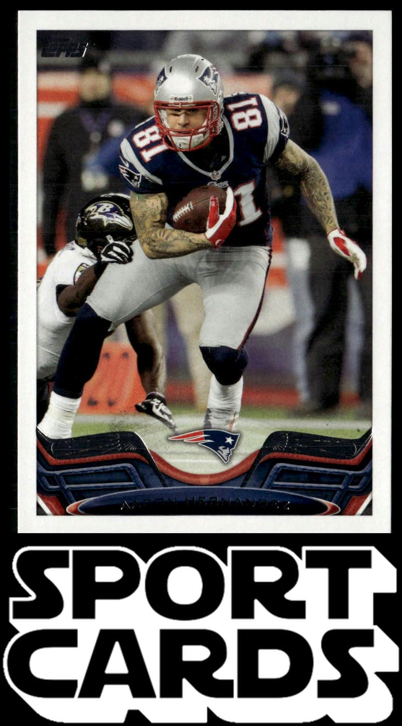 2013 Topps #373 Aaron Hernandez SportCards.com