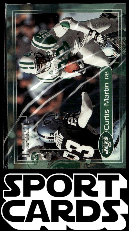 2000 Impact #37 Curtis Martin SportCards.com
