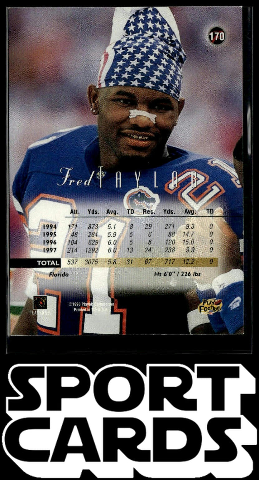 1998 Playoff Prestige Retail #170 Fred Taylor SportCards.com