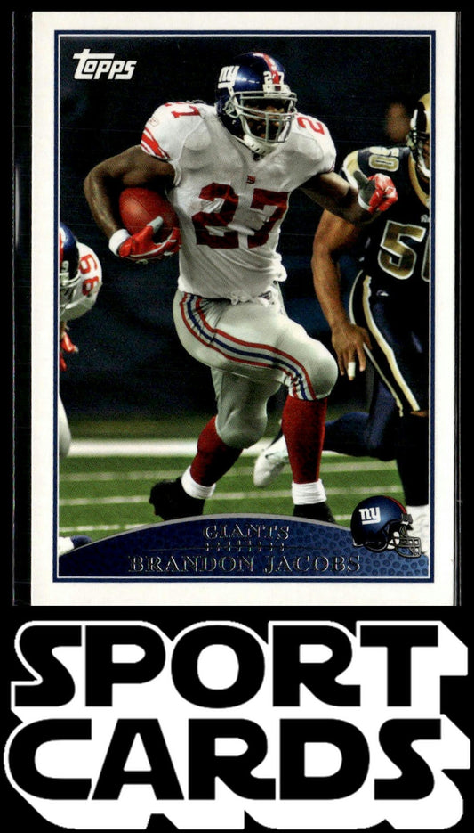 2009 Topps #148 Brandon Jacobs SportCards.com