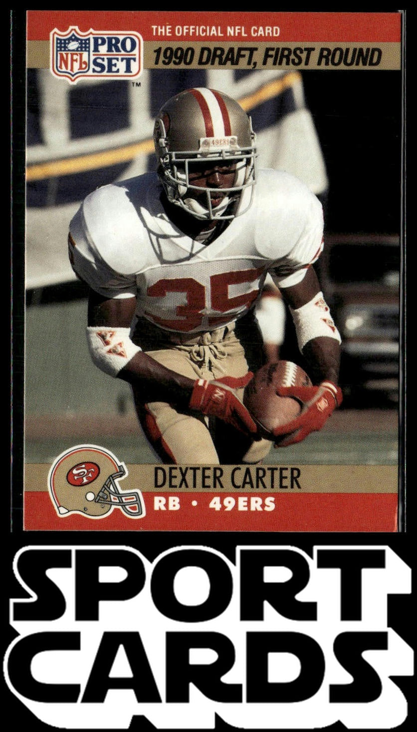 1990 Pro Set #693 Dexter Carter SportCards.com