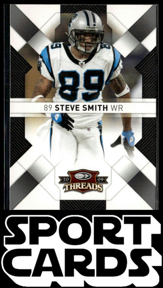 2009 Donruss Threads #16 Steve Smith SportCards.com