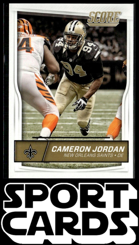2016 Score #207 Cameron Jordan Scorecard SportCards.com