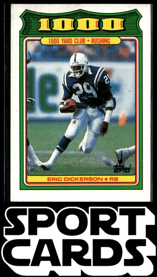 1988 Topps #2 Eric Dickerson 1000 Yard Club SportCards.com