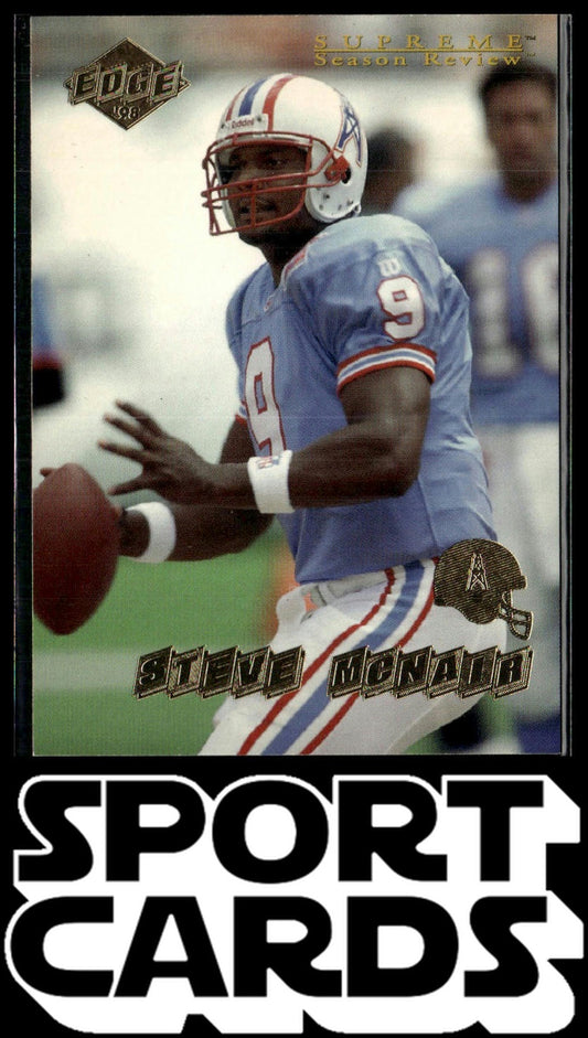 1998 Collector's Edge Supreme Season Review #189 Steve McNair SportCards.com