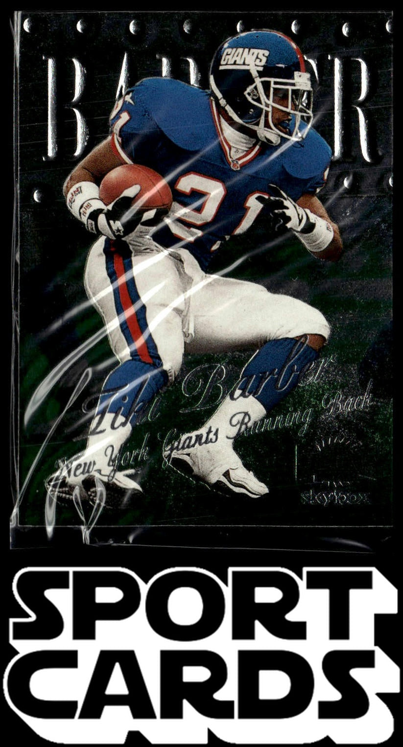 1999 SkyBox Metal Universe #116 Tiki Barber SportCards.com