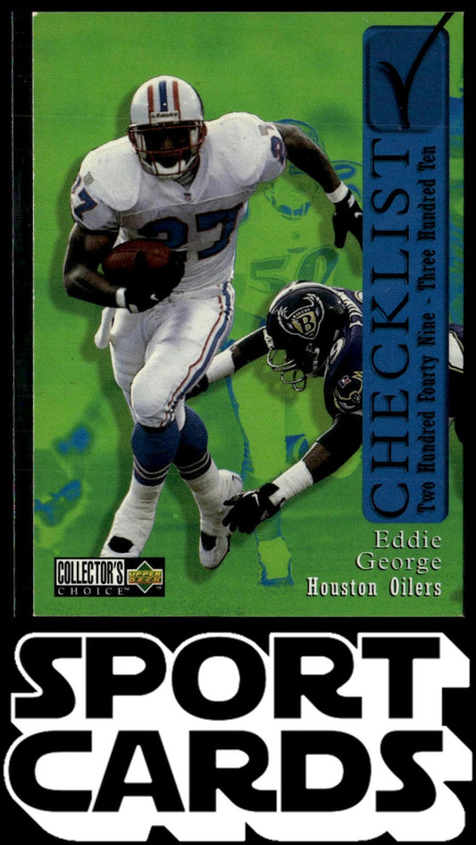 1997 Collector's Choice #306 Eddie George SportCards.com