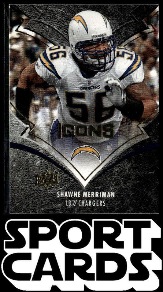 2008 Upper Deck Icons #80 Shawne Merriman SportCards.com