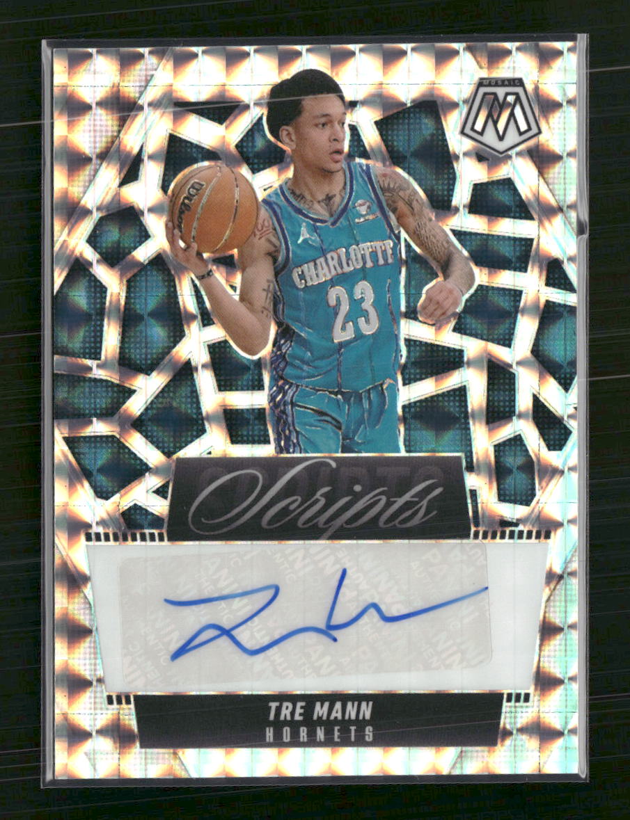 Tre Mann 2024-25 Panini Mosaic #MS-TRE Scripts