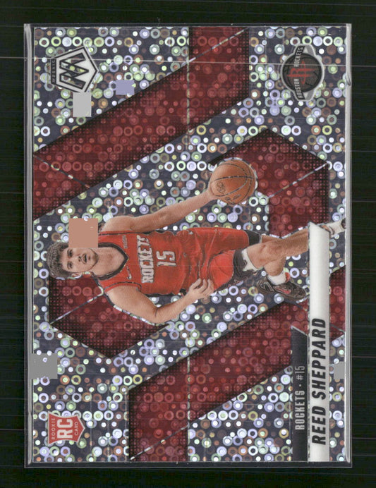 Reed Sheppard 2024-25 Panini Mosaic - Disco Prizm #249