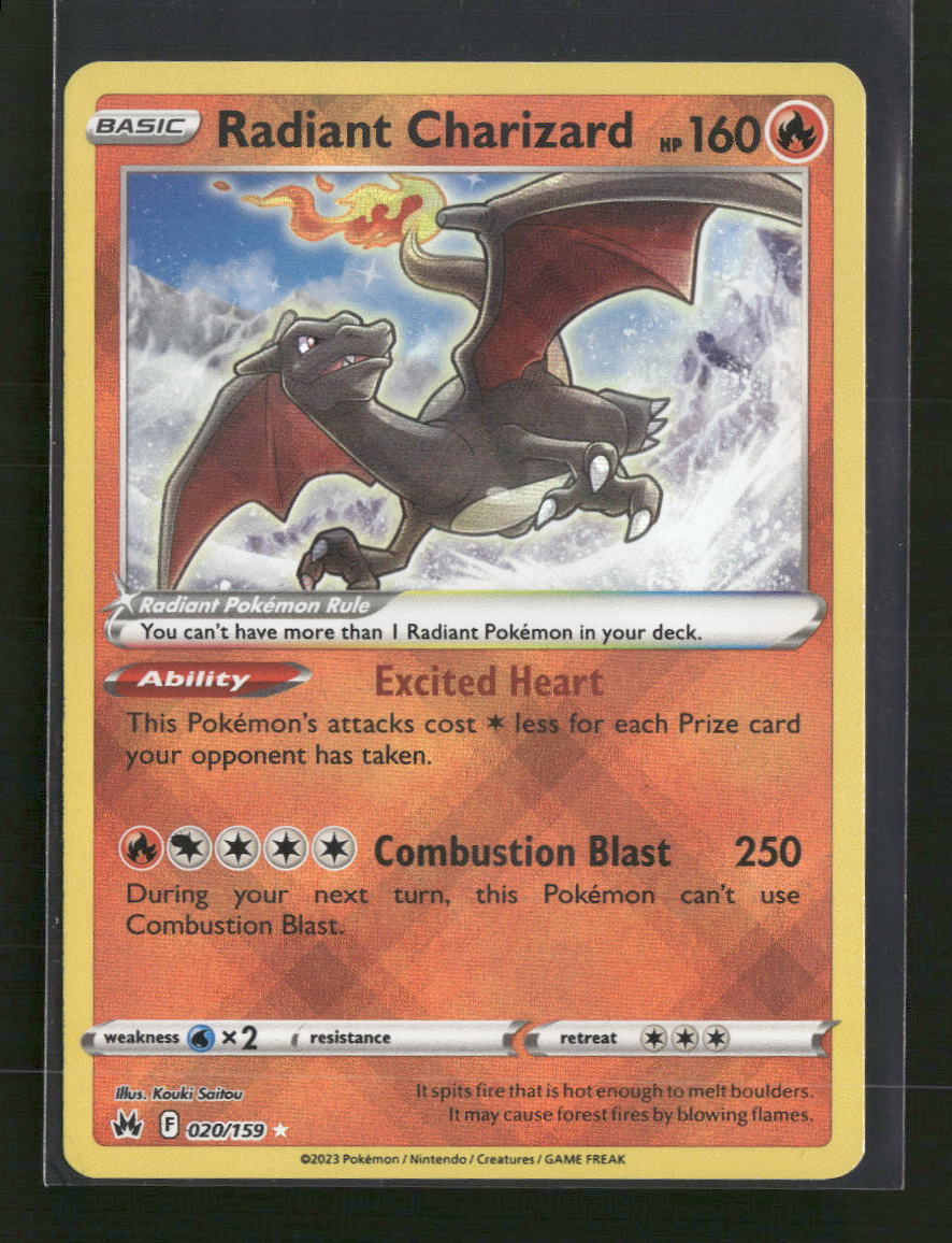 Crown Zenith Radiant Charizard #020/159
