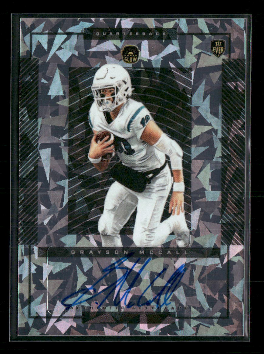 Grayson McCall 2022 Super Products Super Glow #/10 Auto - Sport Cards