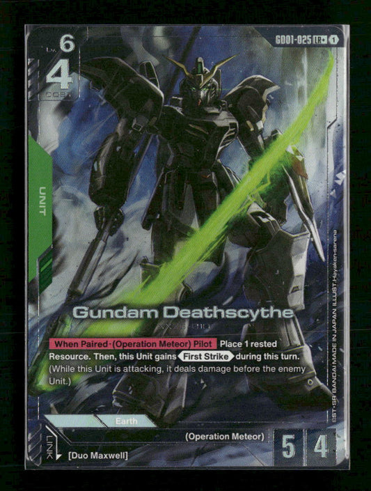 Gundam Deathscythe (GD01-025) (LR+) - Newtype Rising (GD01)