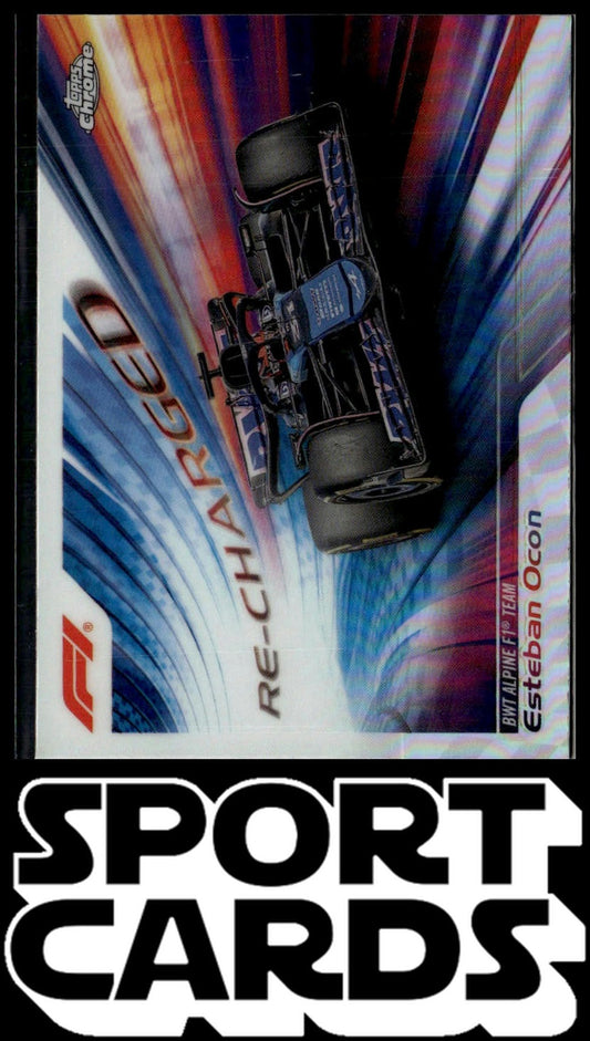 2024 Topps Chrome Formula 1 #RECH-11 Fernando Alonso Re-Charged SportCards.com