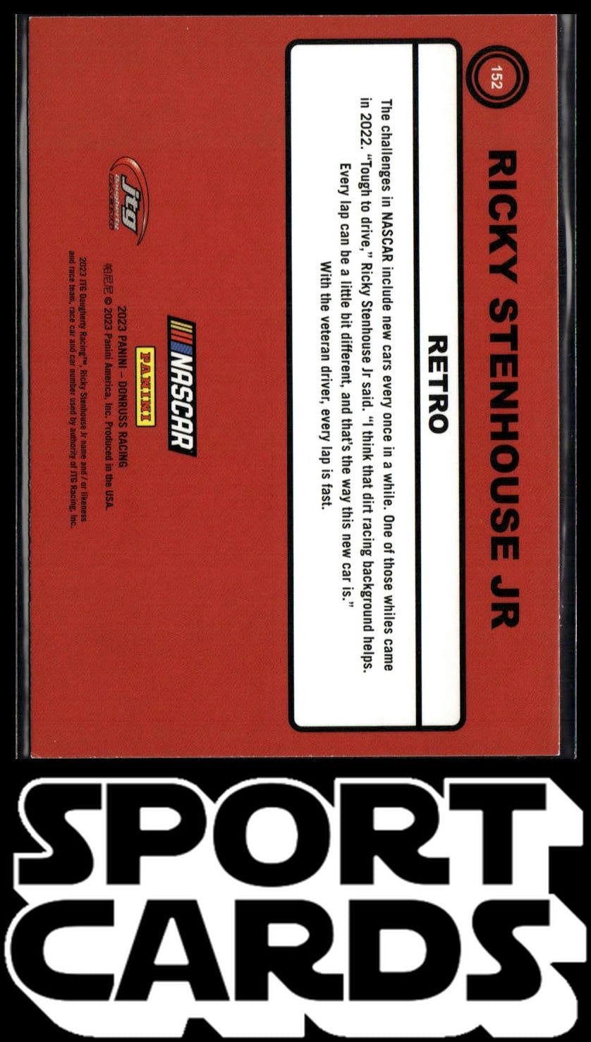 2023 Donruss #152 Ricky Stenhouse Jr. SportCards.com