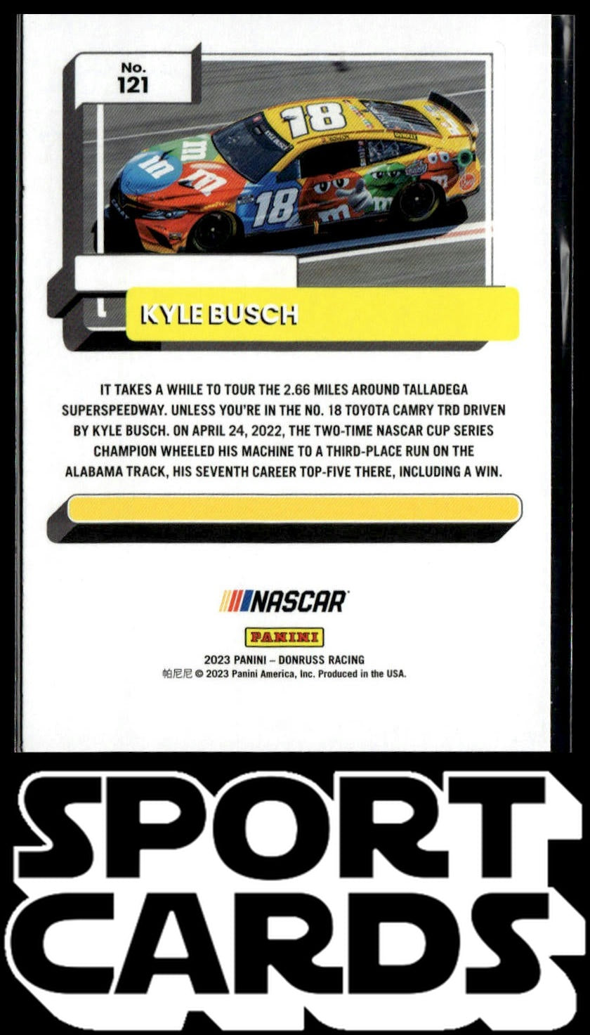 2023 Donruss #121 Kyle Busch SportCards.com
