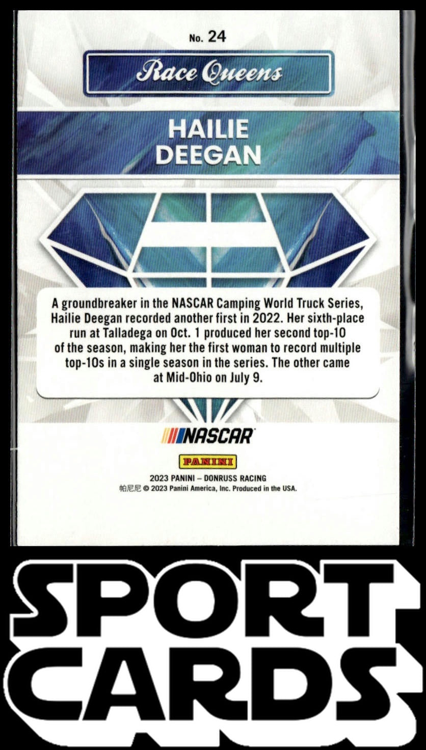 2023 Donruss #24 Hailie Deegan SportCards.com