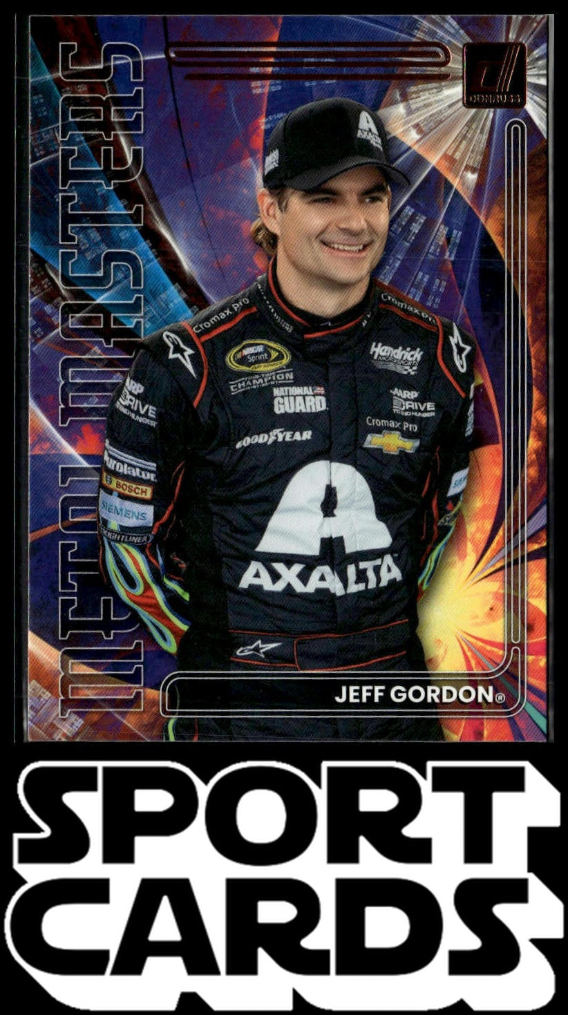 2023 Donruss #MM1 Jeff Gordon Metal Masters Retail SportCards.com