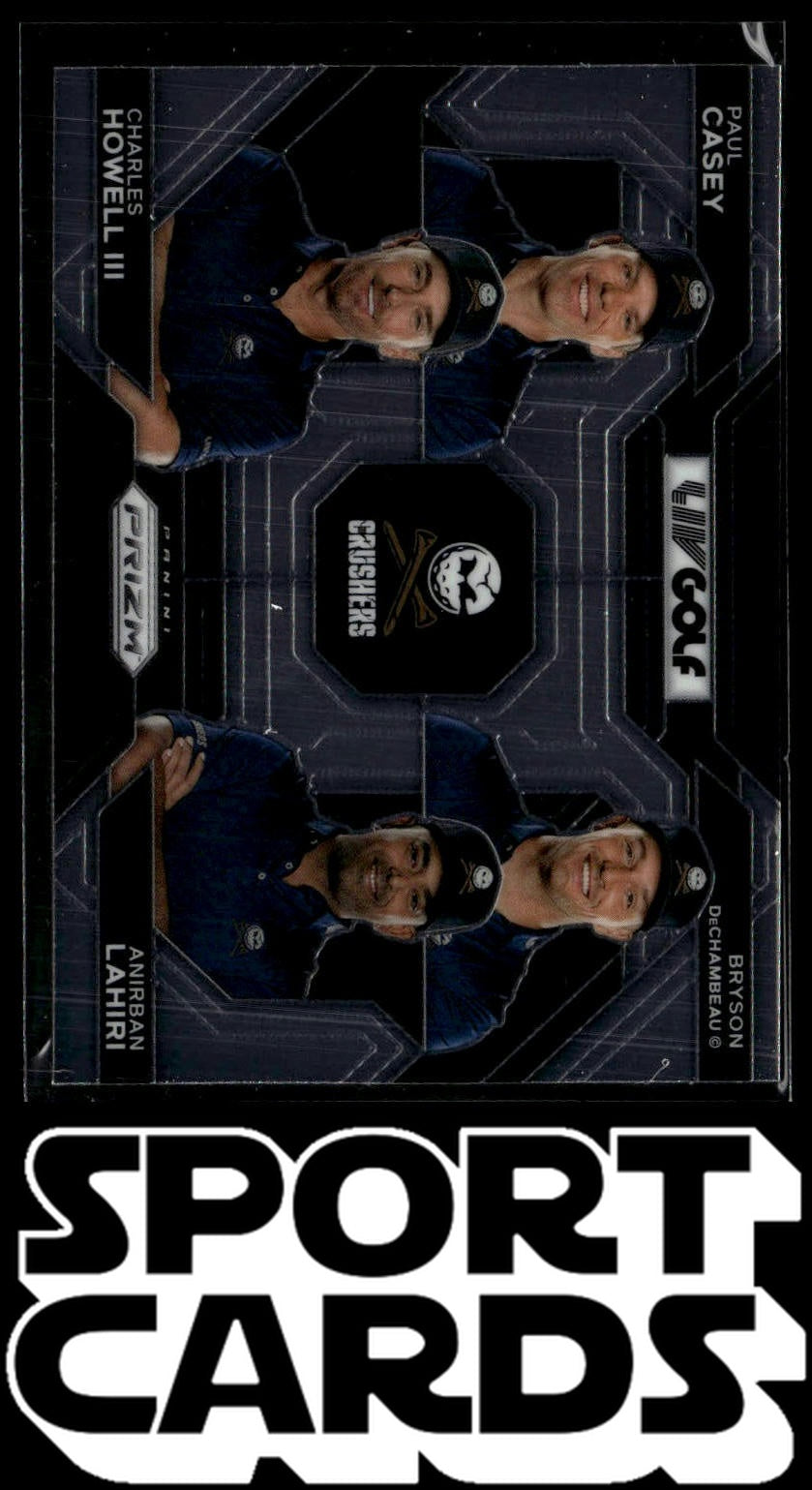 2024 Panini Prizm LIV #58 Howell III / Lahiri / Casey / Bryson DeChambeau