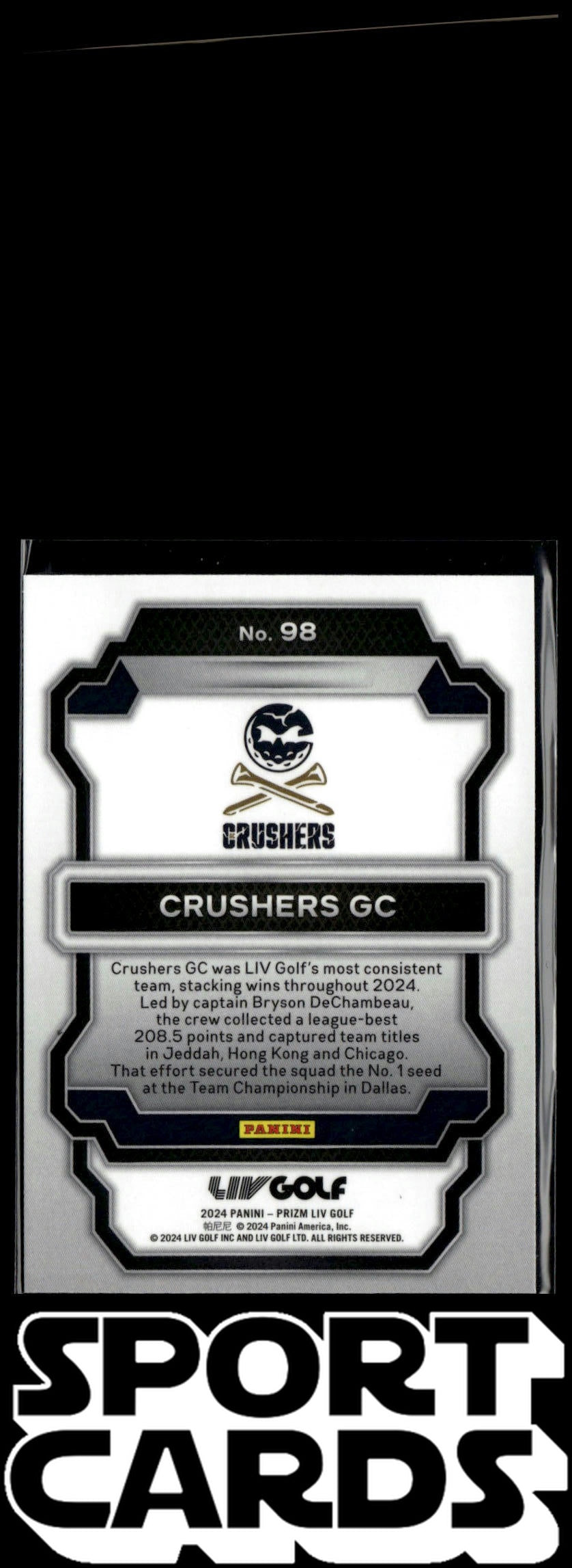 2024 Panini Prizm LIV #98 Crushers SportCards.com