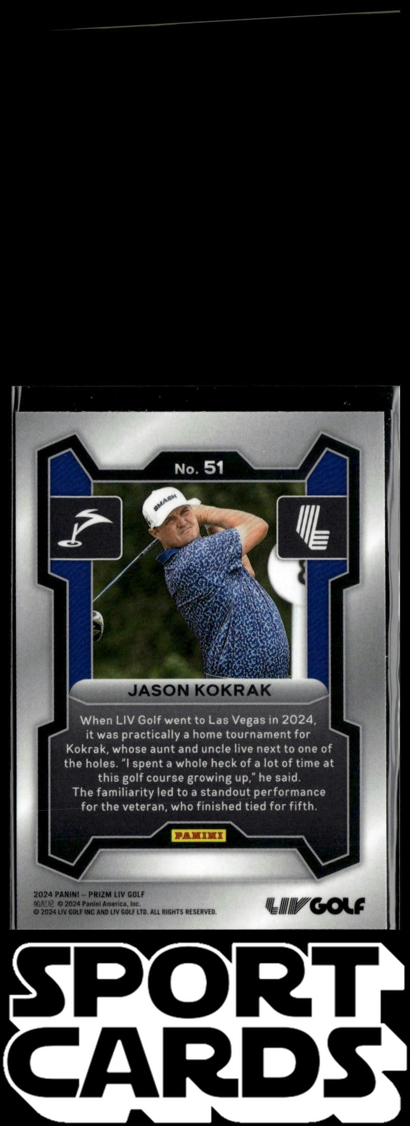 2024 Panini Prizm LIV #51 Jason Kokrak SportCards.com