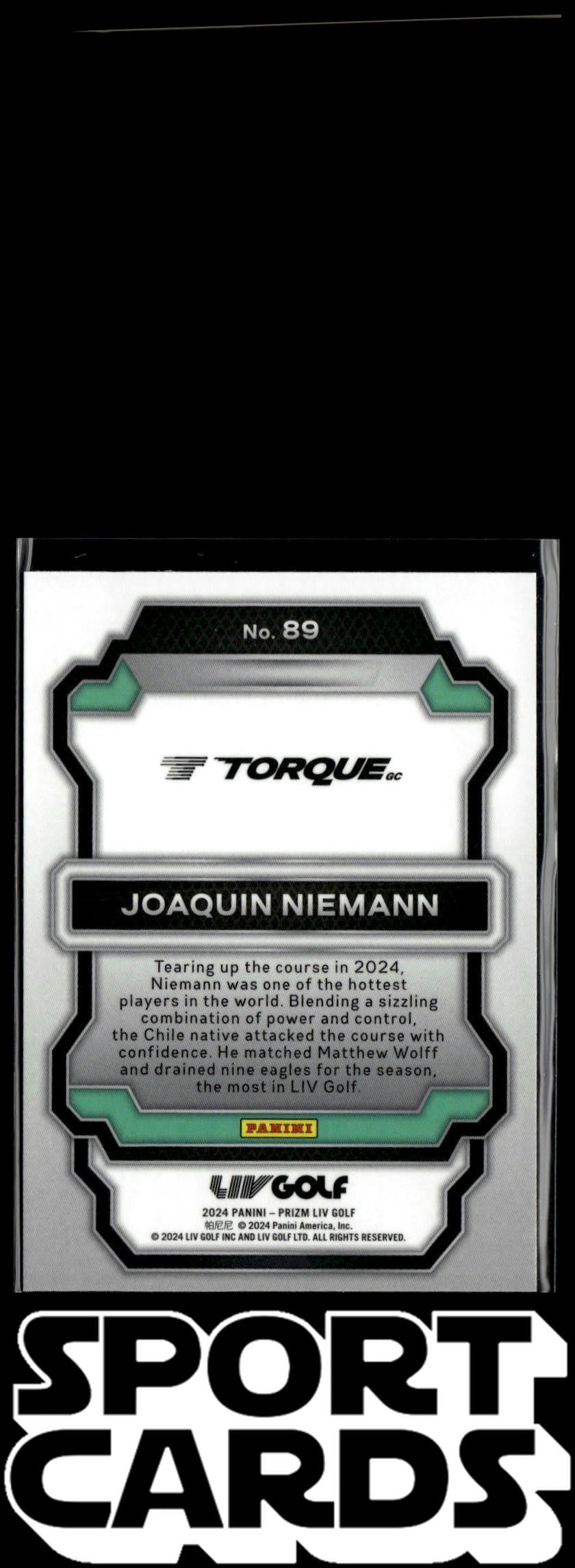 2024 Panini Prizm LIV #89 Joaquin Niemann SportCards.com