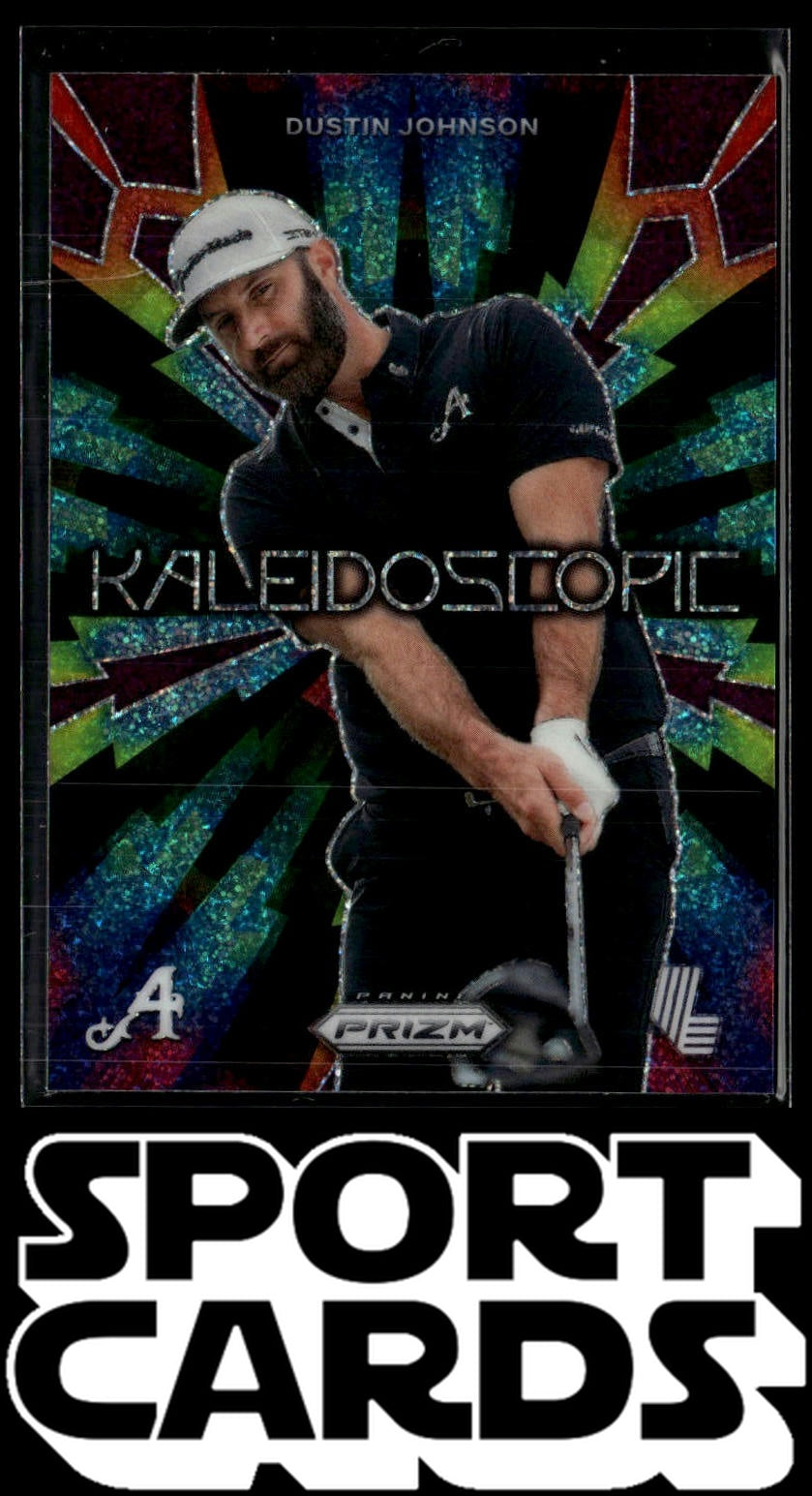 2024 Panini Prizm LIV #1 Dustin Johnson Kaleidoscopic SportCards.com