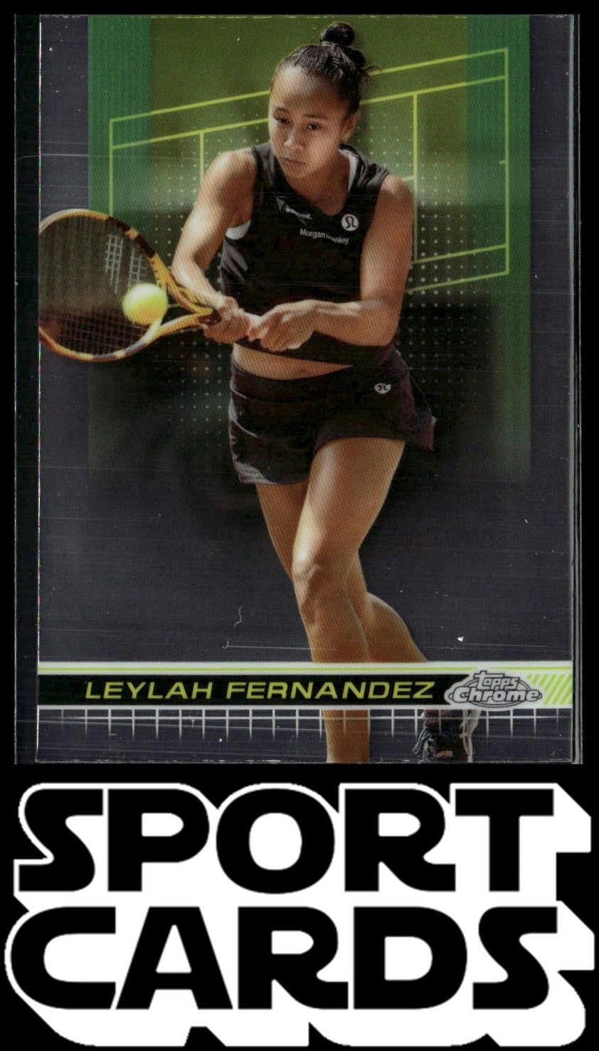 2024 Topps Chrome #123 Leylah Fernandez SportCards.com