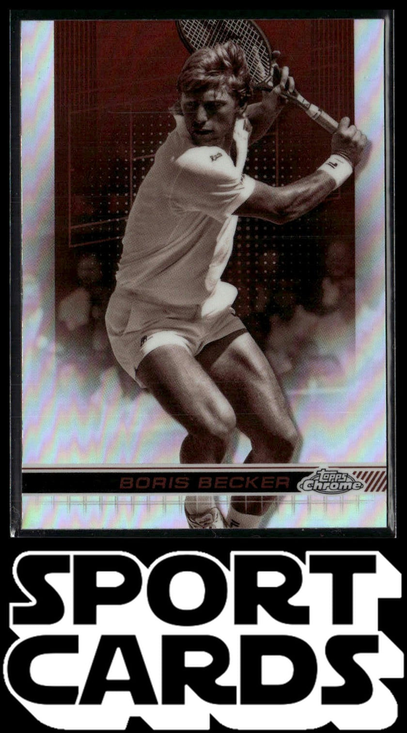 2024 Topps Chrome #55 Boris Becker Sepia Refractor SportCards.com