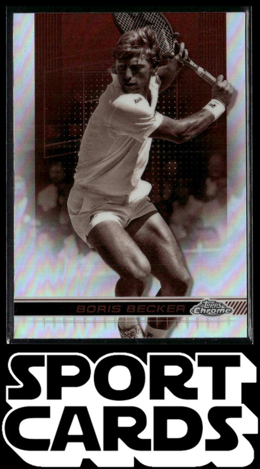 2024 Topps Chrome #55 Boris Becker Sepia Refractor SportCards.com
