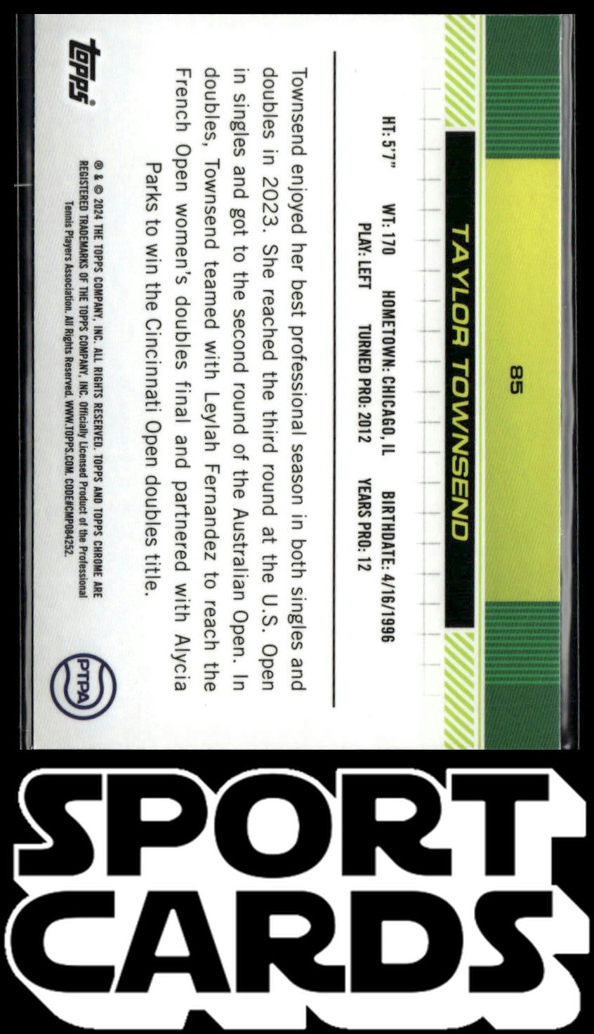 2024 Topps Chrome #85 Taylor Townsend SportCards.com