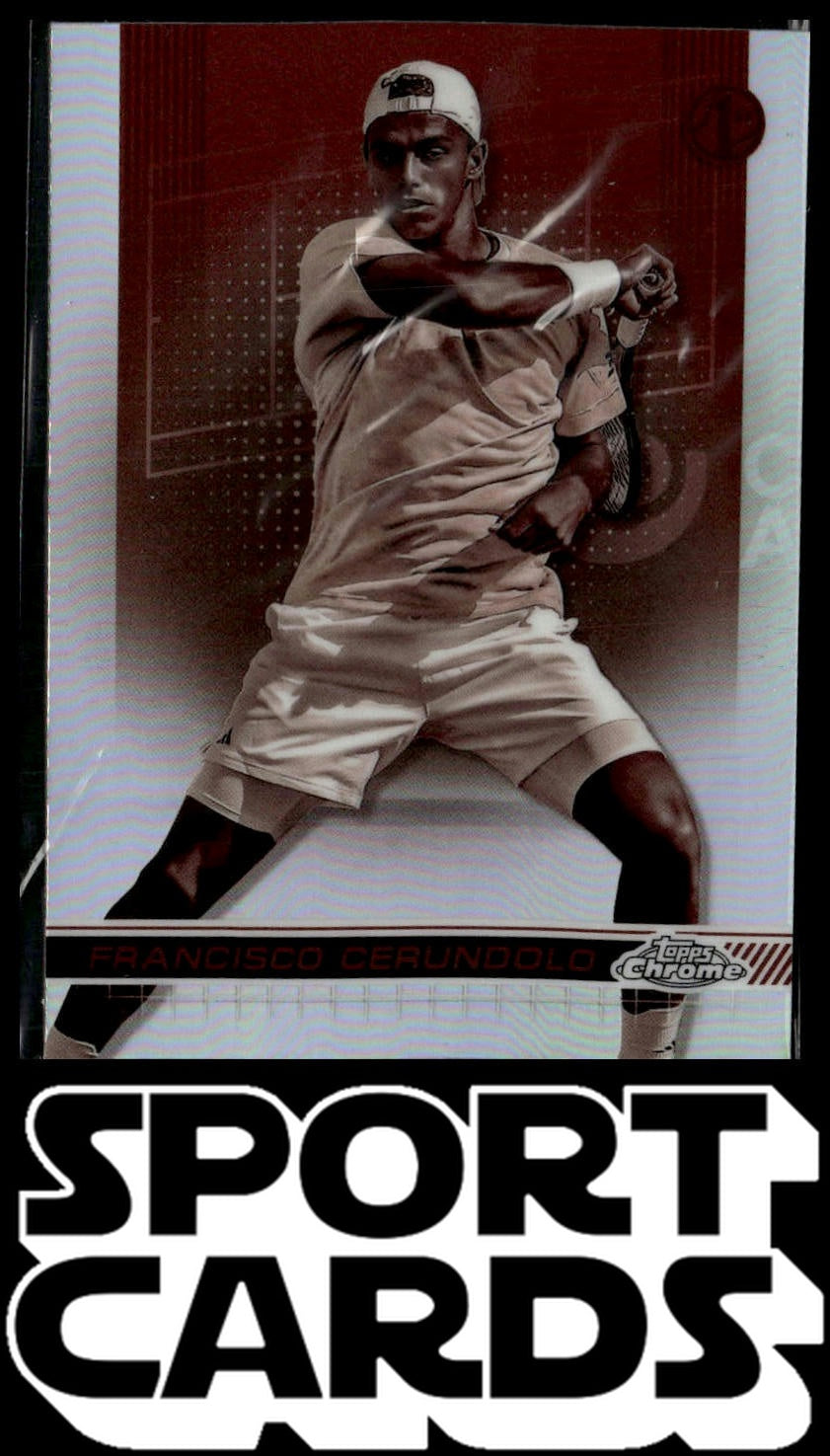 2024 Topps Chrome #105 Francisco Cerundolo Sepia Refractor SportCards.com