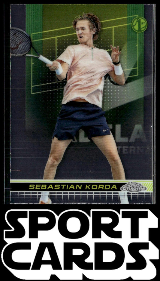 2024 Topps Chrome #57 Sebastian Korda SportCards.com