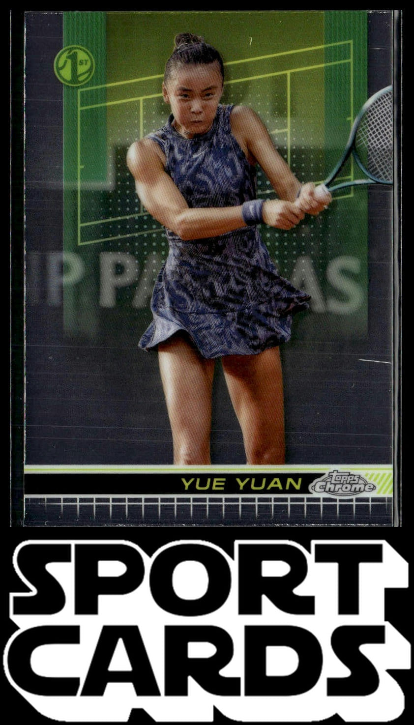 2024 Topps Chrome #7 Yue Yuan SportCards.com