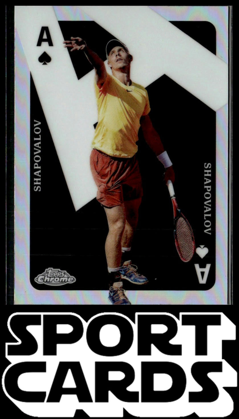 2024 Topps Chrome #CAS-DS Denis Shapovalov Aces SportCards.com