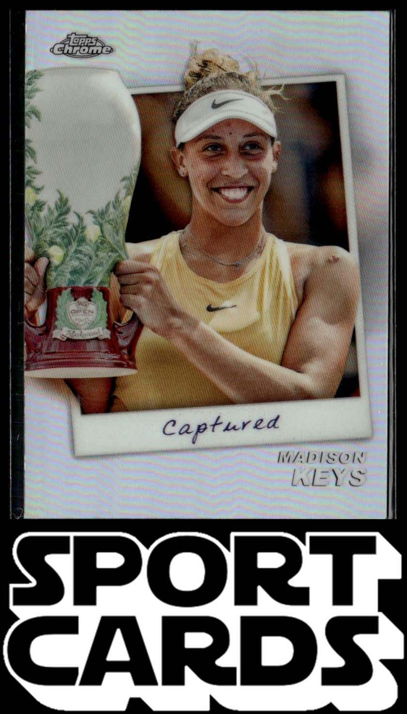 2024 Topps Chrome #CTD-MS Madison Keys Captured SportCards.com