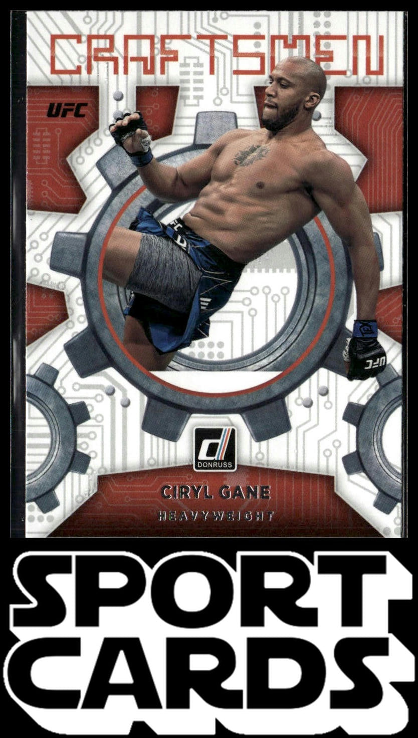 2022 Donruss UFC #20 Ciryl Gane Craftsmen SportCards.com