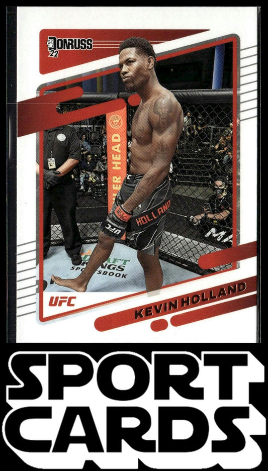 2022 Donruss UFC #154 Kevin Holland SportCards.com