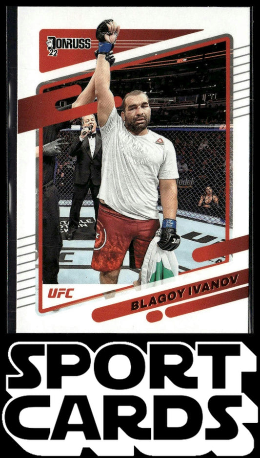 2022 Donruss UFC #196 Blagoy Ivanov SportCards.com