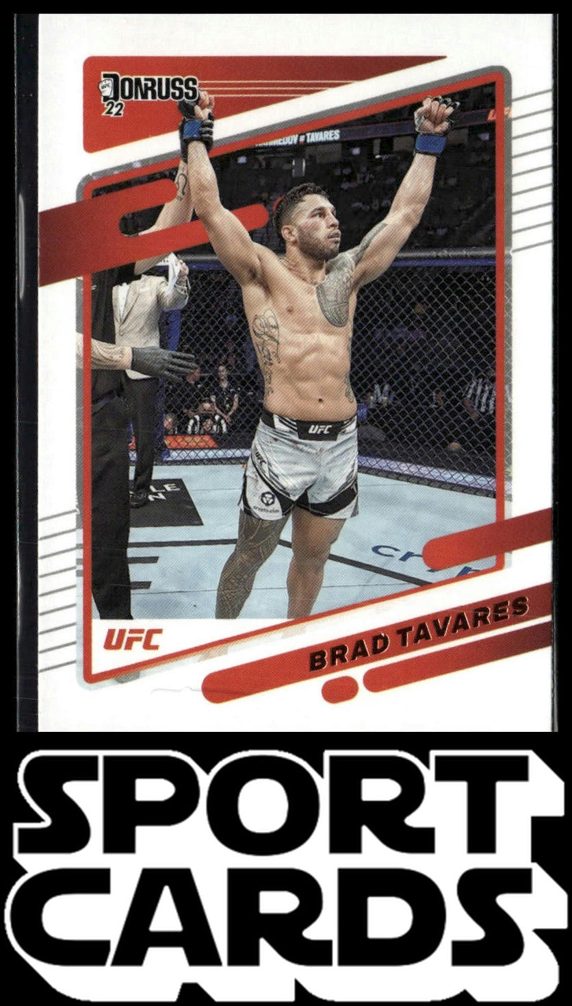 2022 Donruss UFC #117 Brad Tavares SportCards.com