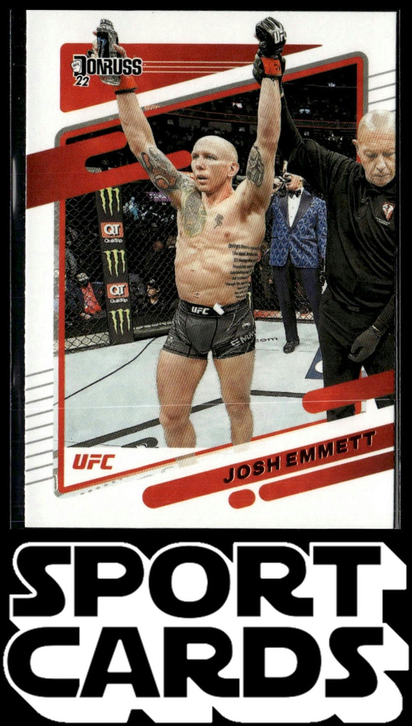 2022 Donruss UFC #42 Josh Emmett SportCards.com