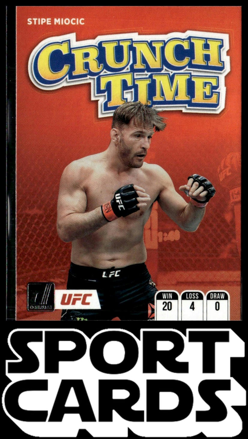 2022 Donruss UFC #17 Stipe Miocic Crunch Time SportCards.com