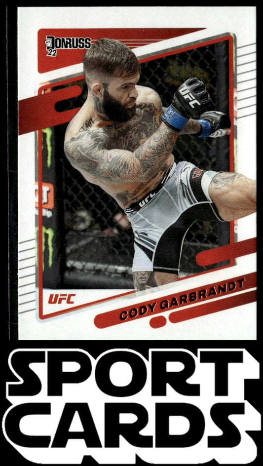 2022 Donruss UFC #7 Cody Garbrandt SportCards.com